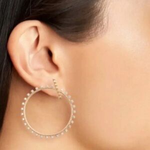Kendra Scott Rose Gold Hoop Earrings